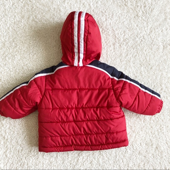London Fog Toddler Hooded Puffer Jacket - Picture 3 of 7